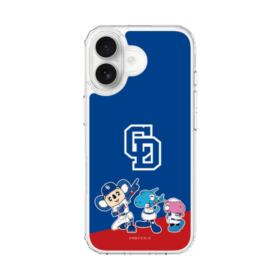 スリムプロテクションケース［ 中日ドラゴンズ - エンブレム集合デザイン ］