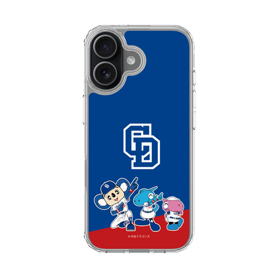 スリムプロテクションケース［ 中日ドラゴンズ - エンブレム集合デザイン ］