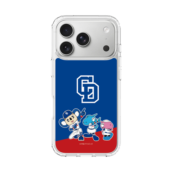 スリムプロテクションケース［ 中日ドラゴンズ - エンブレム集合デザイン ］