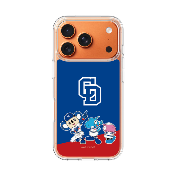 スリムプロテクションケース［ 中日ドラゴンズ - エンブレム集合デザイン ］