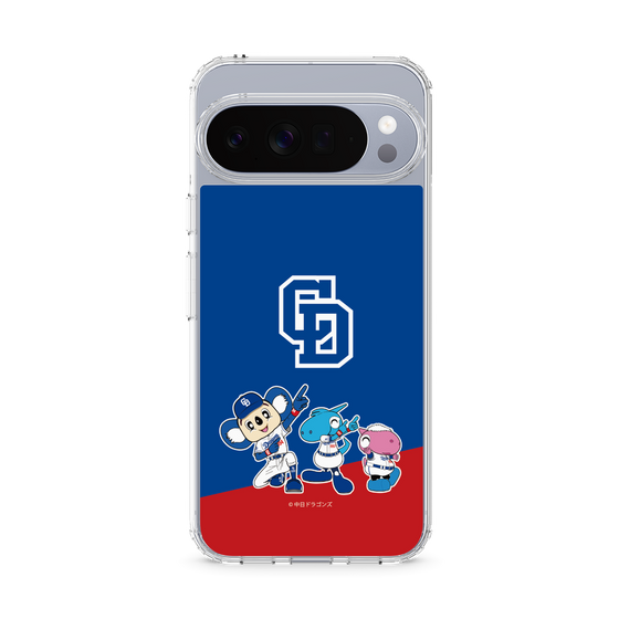 スリムプロテクションケース［ 中日ドラゴンズ - エンブレム集合デザイン ］