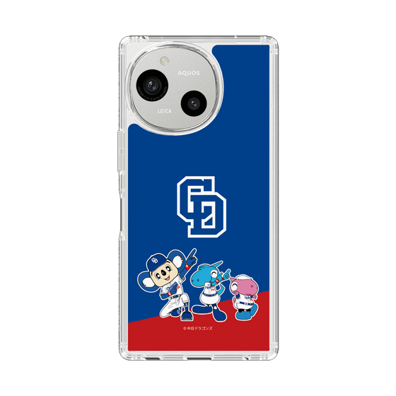 スリムプロテクションケース［ 中日ドラゴンズ - エンブレム集合デザイン ］