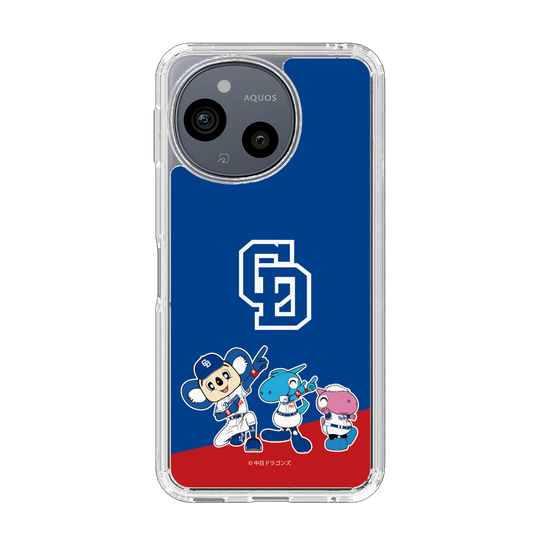 スリムプロテクションケース［ 中日ドラゴンズ - エンブレム集合デザイン ］