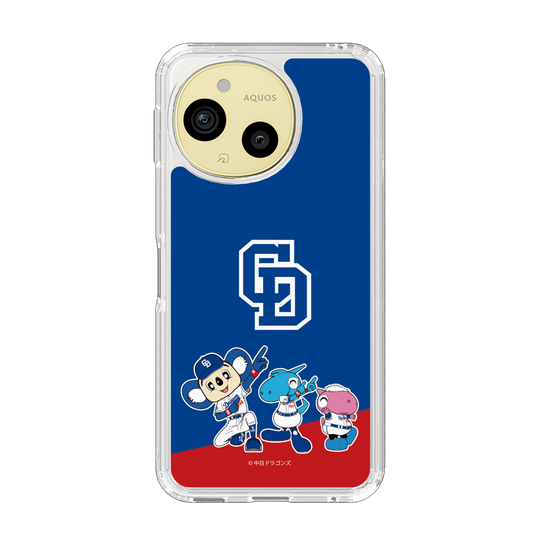 スリムプロテクションケース［ 中日ドラゴンズ - エンブレム集合デザイン ］