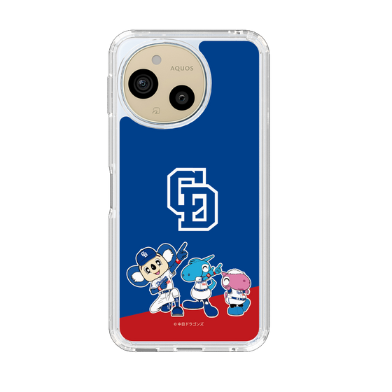 スリムプロテクションケース［ 中日ドラゴンズ - エンブレム集合デザイン ］