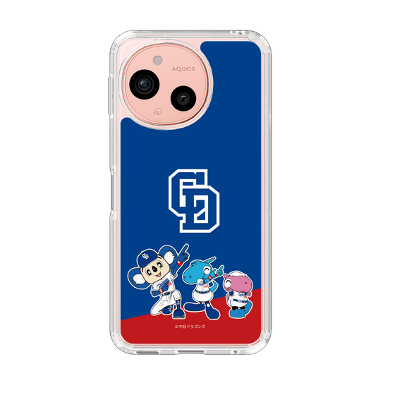 スリムプロテクションケース［ 中日ドラゴンズ - エンブレム集合デザイン ］