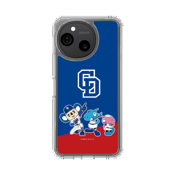 スリムプロテクションケース［ 中日ドラゴンズ - エンブレム集合デザイン ］