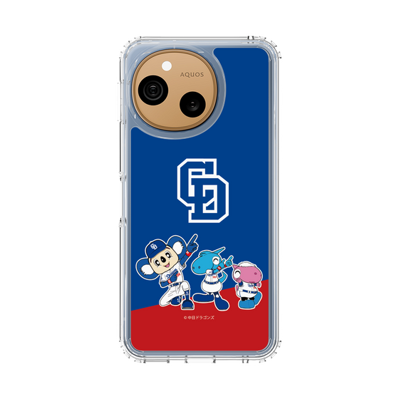 スリムプロテクションケース［ 中日ドラゴンズ - エンブレム集合デザイン ］