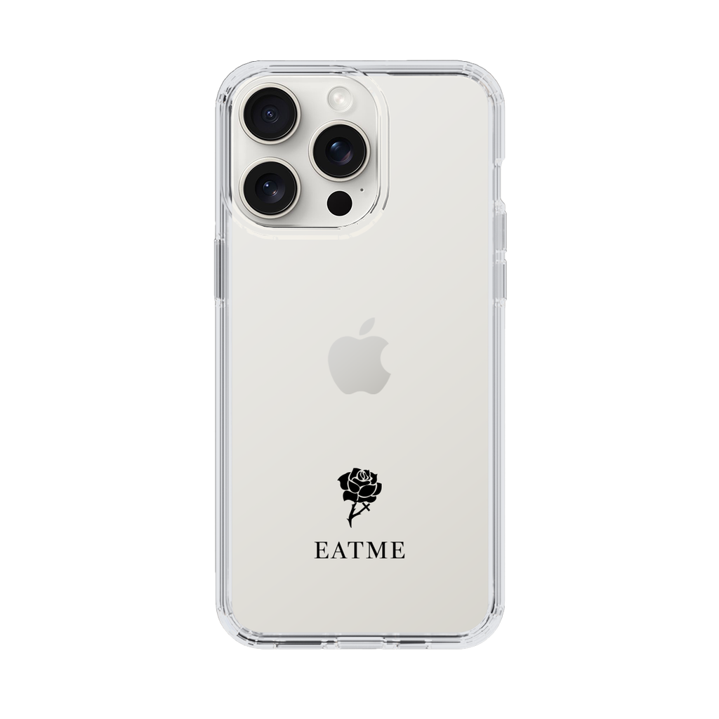 スリムプロテクションケース for Apple iPhone 15 Pro Max［ EATME - クロスローズ ］