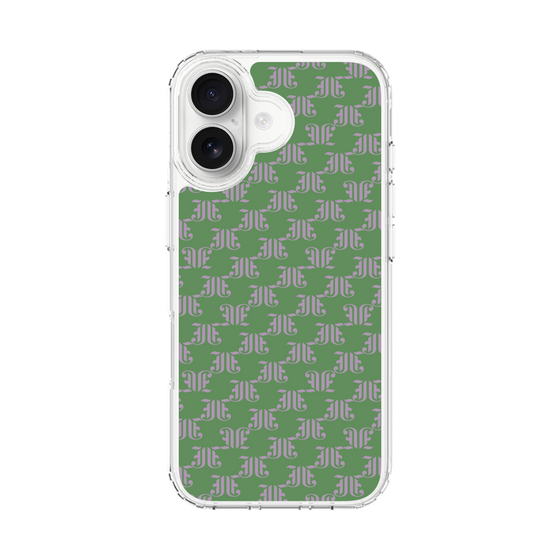 スリムプロテクションケース［ jouetie - モノグラム - Green ］