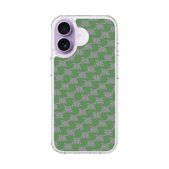 スリムプロテクションケース［ jouetie - モノグラム - Green ］