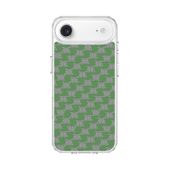 スリムプロテクションケース［ jouetie - モノグラム - Green ］