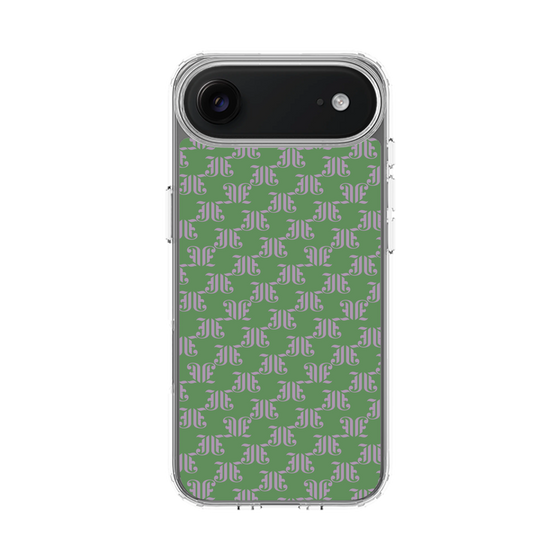 スリムプロテクションケース［ jouetie - モノグラム - Green ］