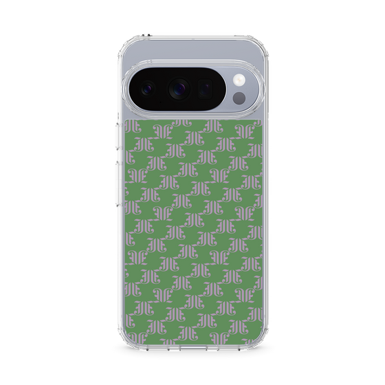 スリムプロテクションケース［ jouetie - モノグラム - Green ］