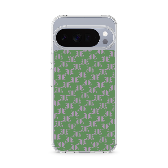 スリムプロテクションケース［ jouetie - モノグラム - Green ］