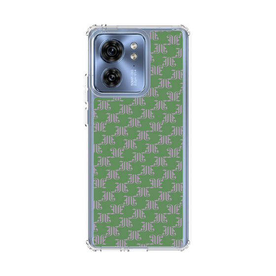 スリムプロテクションケース［ jouetie - モノグラム - Green ］