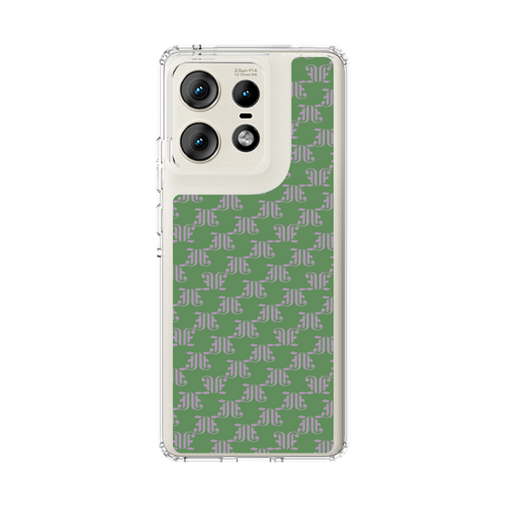 スリムプロテクションケース［ jouetie - モノグラム - Green ］