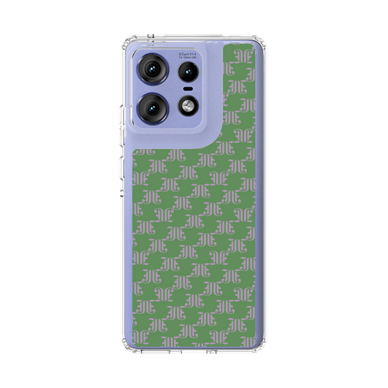 スリムプロテクションケース［ jouetie - モノグラム - Green ］