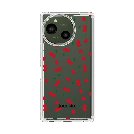 スリムプロテクションケース［ jouetie - チェリー ］