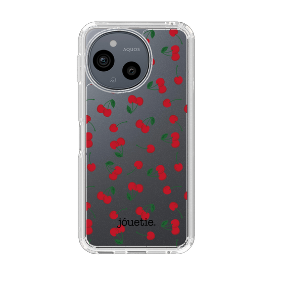 スリムプロテクションケース［ jouetie - チェリー ］