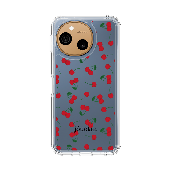 スリムプロテクションケース［ jouetie - チェリー ］