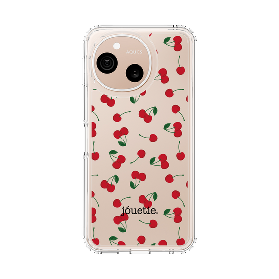 スリムプロテクションケース［ jouetie - チェリー ］