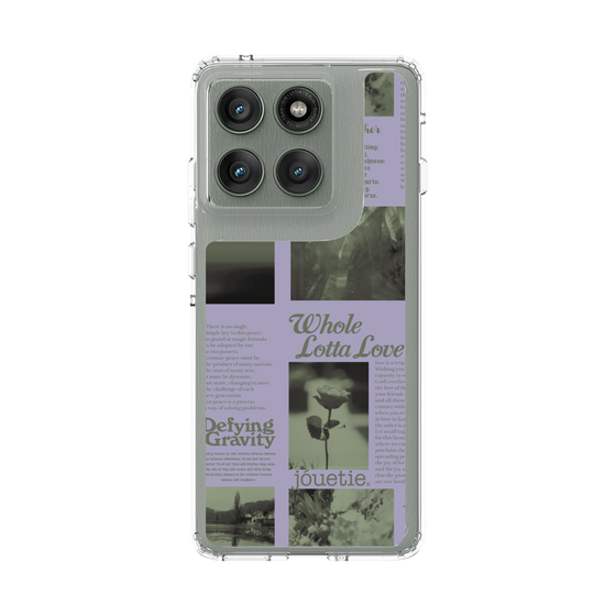 スリムプロテクションケース［ jouetie - Newspaper ］