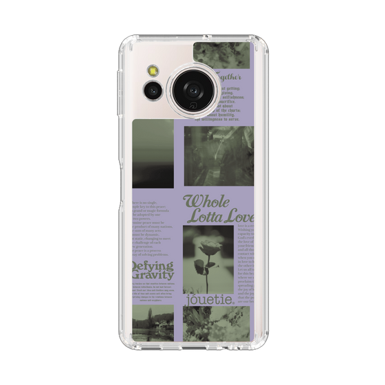 スリムプロテクションケース［ jouetie - Newspaper ］