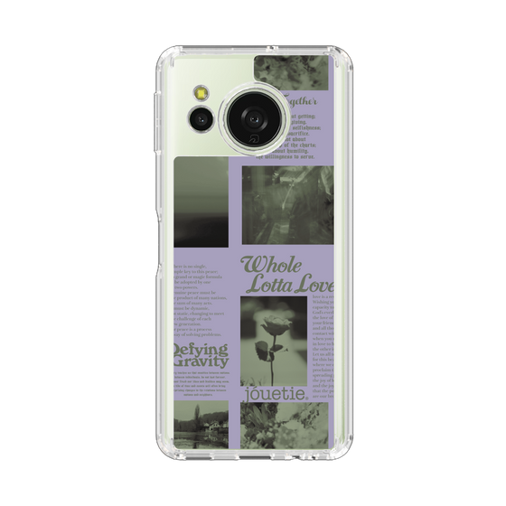 スリムプロテクションケース［ jouetie - Newspaper ］