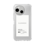 スリムプロテクションケース［ ELENDEEK - ロゴステッカー - White ］