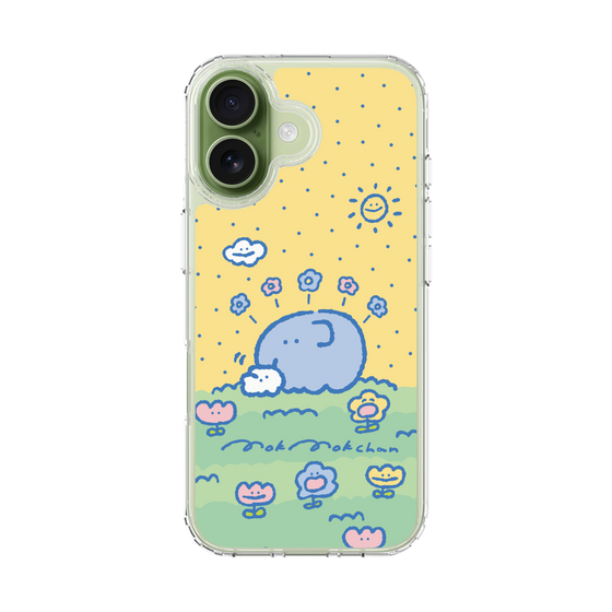 スリムプロテクションケース［ もくもくちゃん - ピクニック日和 ］