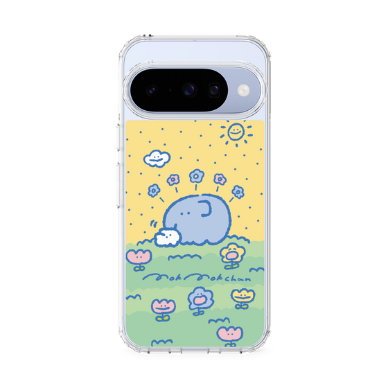 スリムプロテクションケース［ もくもくちゃん - ピクニック日和 ］
