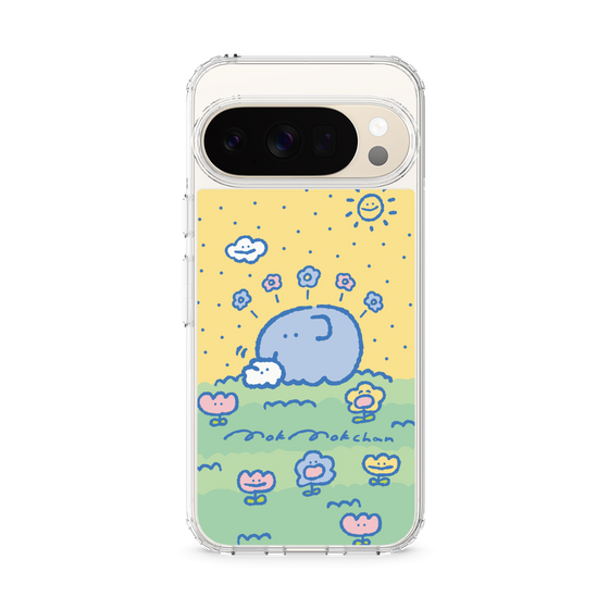 スリムプロテクションケース［ もくもくちゃん - ピクニック日和 ］