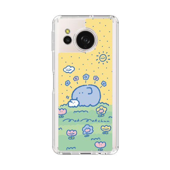 スリムプロテクションケース［ もくもくちゃん - ピクニック日和 ］