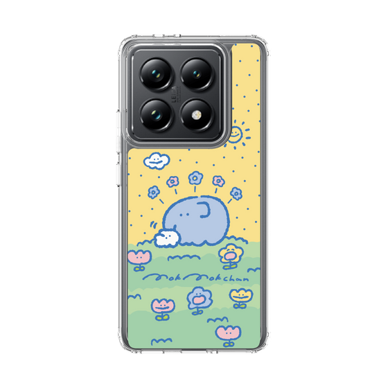 スリムプロテクションケース［ もくもくちゃん - ピクニック日和 ］