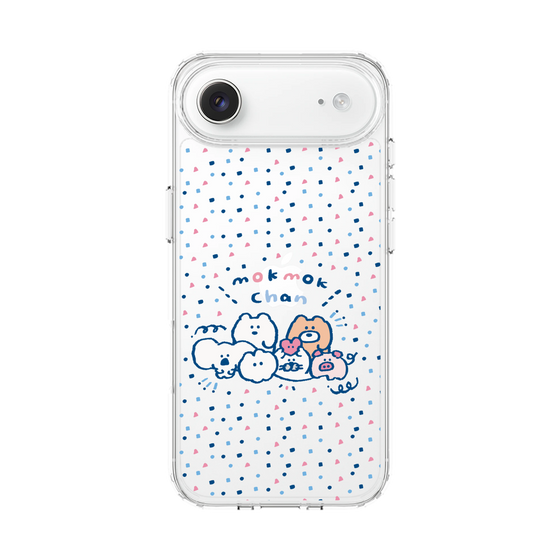 スリムプロテクションケース［ もくもくちゃん - みんなでハッピー ］