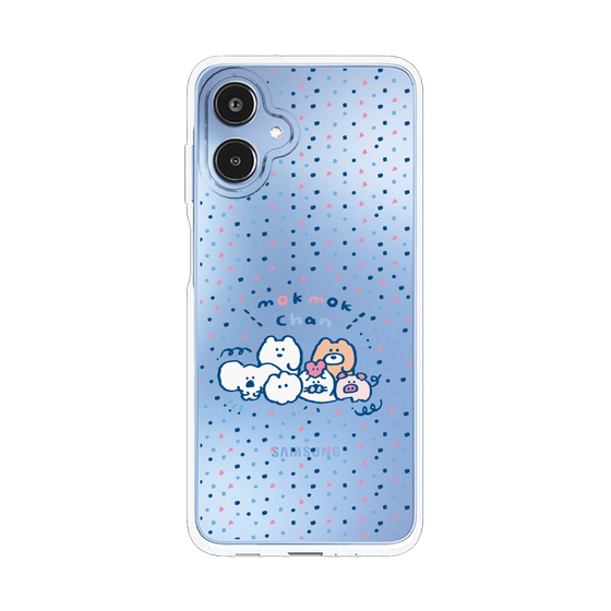 スリムプロテクションケース［ もくもくちゃん - みんなでハッピー ］