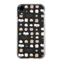 スリムプロテクションケース［ もくもくちゃん - 可愛いスタンプ ］