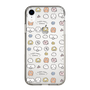 スリムプロテクションケース［ もくもくちゃん - 可愛いスタンプ ］