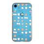 スリムプロテクションケース［ もくもくちゃん - 可愛いスタンプ ］