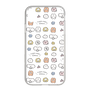 スリムプロテクションケース［ もくもくちゃん - 可愛いスタンプ ］