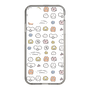 スリムプロテクションケース［ もくもくちゃん - 可愛いスタンプ ］