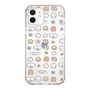 スリムプロテクションケース［ もくもくちゃん - 可愛いスタンプ ］