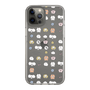 スリムプロテクションケース［ もくもくちゃん - 可愛いスタンプ ］