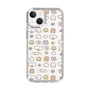 スリムプロテクションケース［ もくもくちゃん - 可愛いスタンプ ］