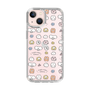 スリムプロテクションケース［ もくもくちゃん - 可愛いスタンプ ］