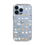スリムプロテクションケース［ もくもくちゃん - 可愛いスタンプ ］