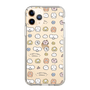 スリムプロテクションケース［ もくもくちゃん - 可愛いスタンプ ］