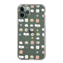 スリムプロテクションケース［ もくもくちゃん - 可愛いスタンプ ］