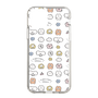 スリムプロテクションケース［ もくもくちゃん - 可愛いスタンプ ］